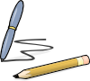 Pen & Pencil Clip Art