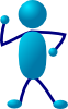 Stick Man Thinking Clip Art