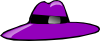 Purple Hat Clip Art