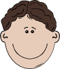 Boy Face Cartoon 3 Clip Art