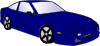 Blue Car Clip Art