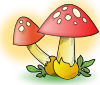 Romanov Mushroom Clip Art