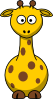 Cartoon Giraffe Clip Art