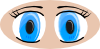 Anime Eyes Clip Art