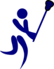 Blue Lacrosse Clip Art