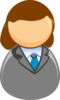 Middle Age Lady Clip Art