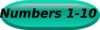 Numbers Clip Art