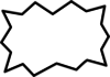 White & Black Bubble Clip Art